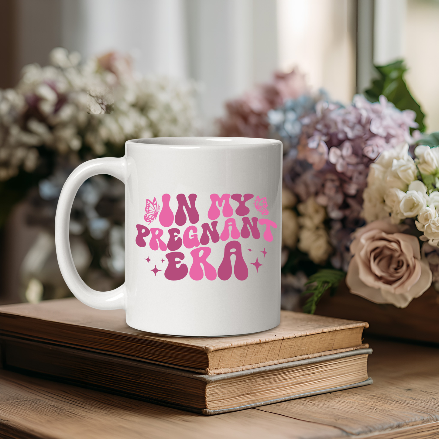 In My Pregnant Era Mug Gift for New Mum to be