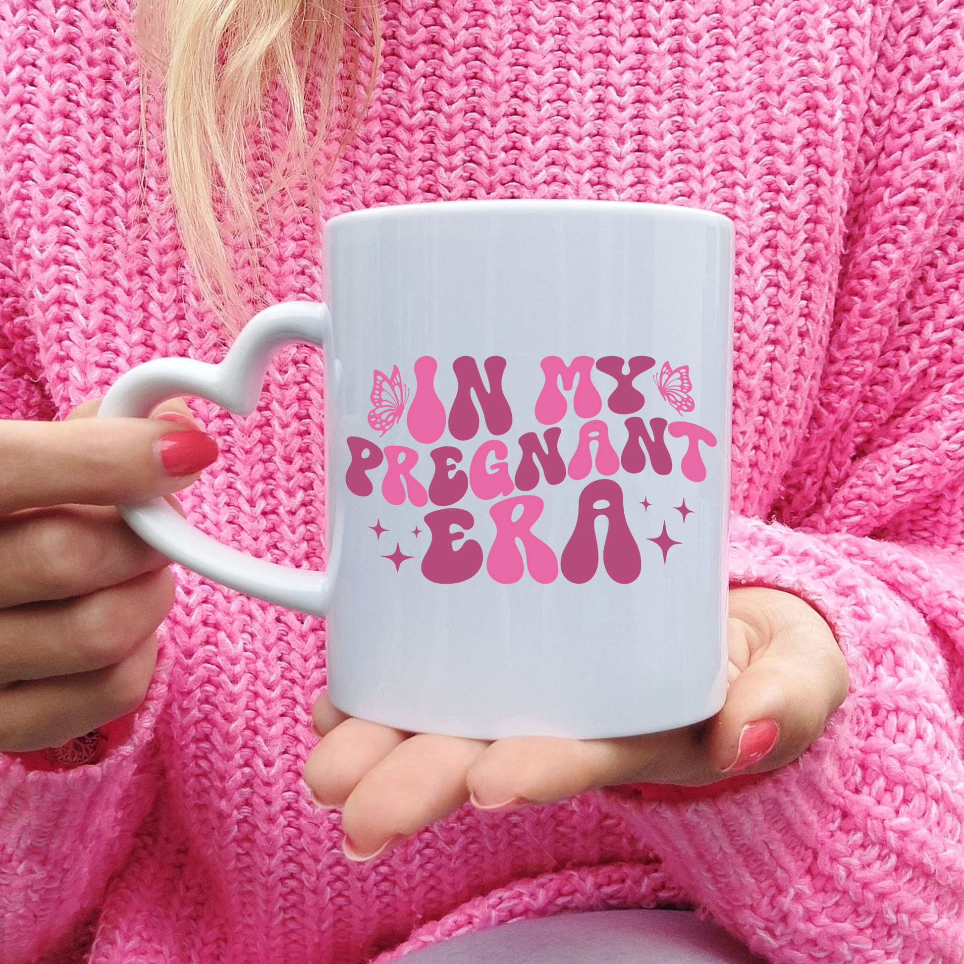 In My Pregnant Era Mug – Pregnancy Mug for Expecting Mum, Baby Shower Gift, New Mum Gift, Pregnancy Announcement Gift