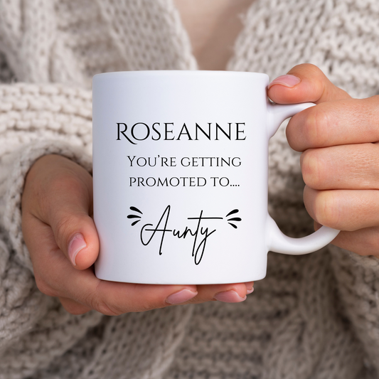 promoted to aunty mug