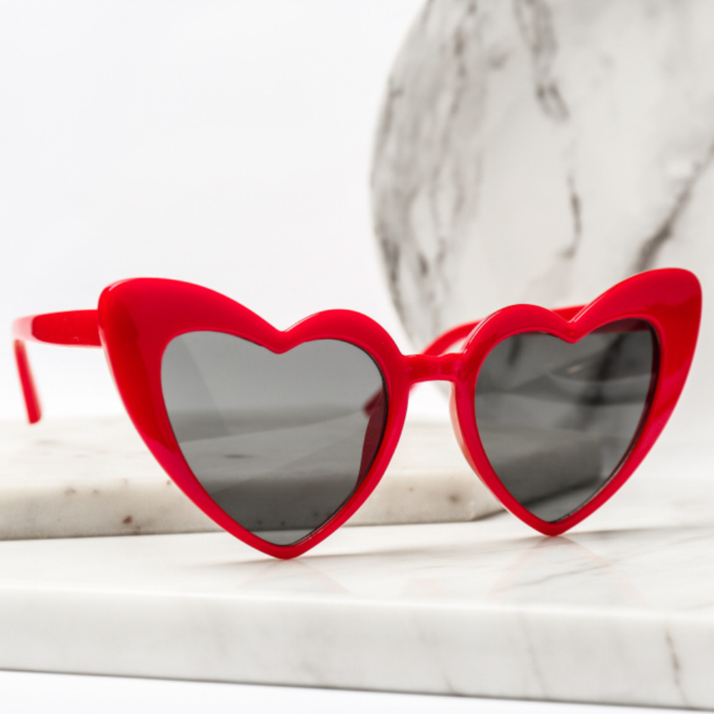 heart shaped sunglasses