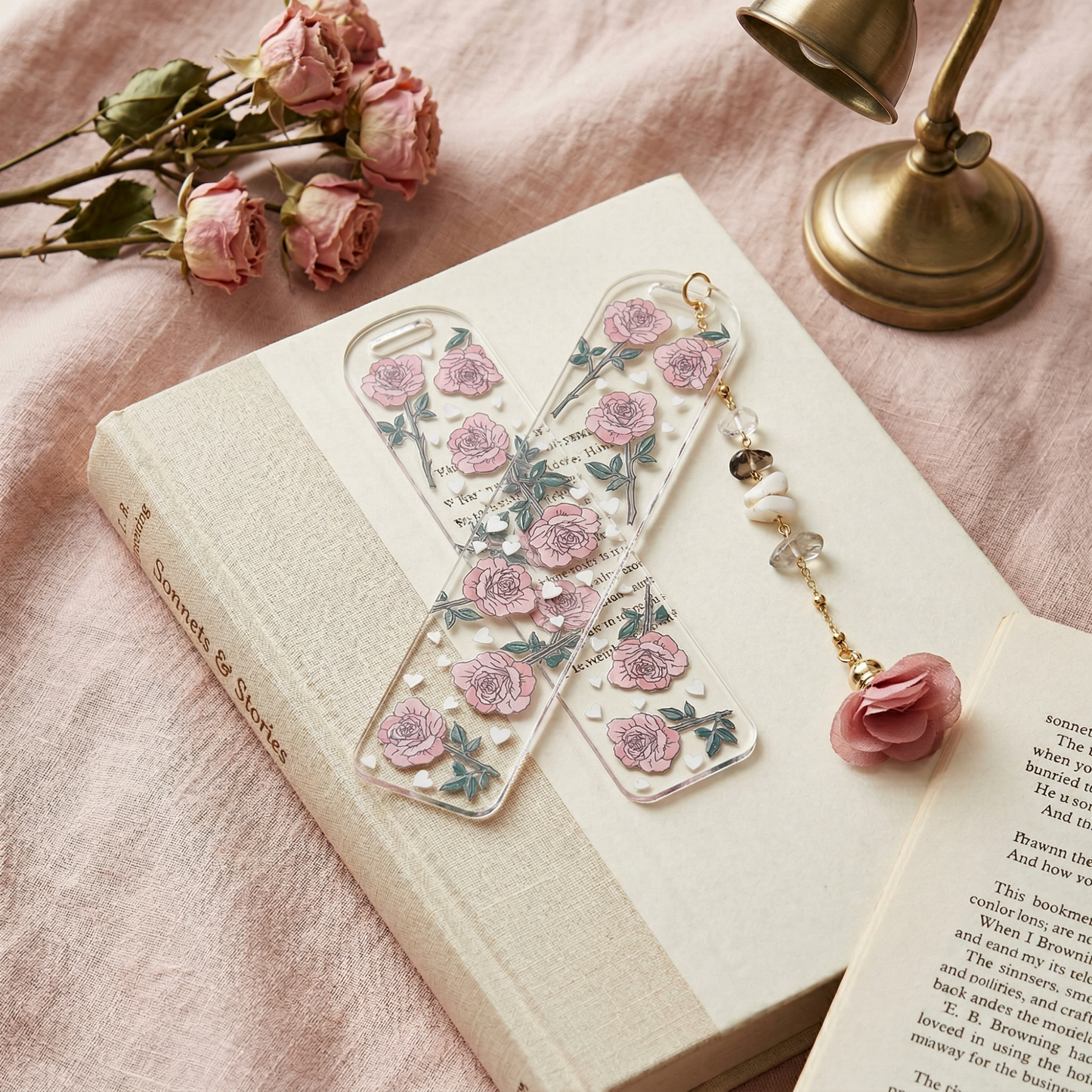 Roses Bookmark