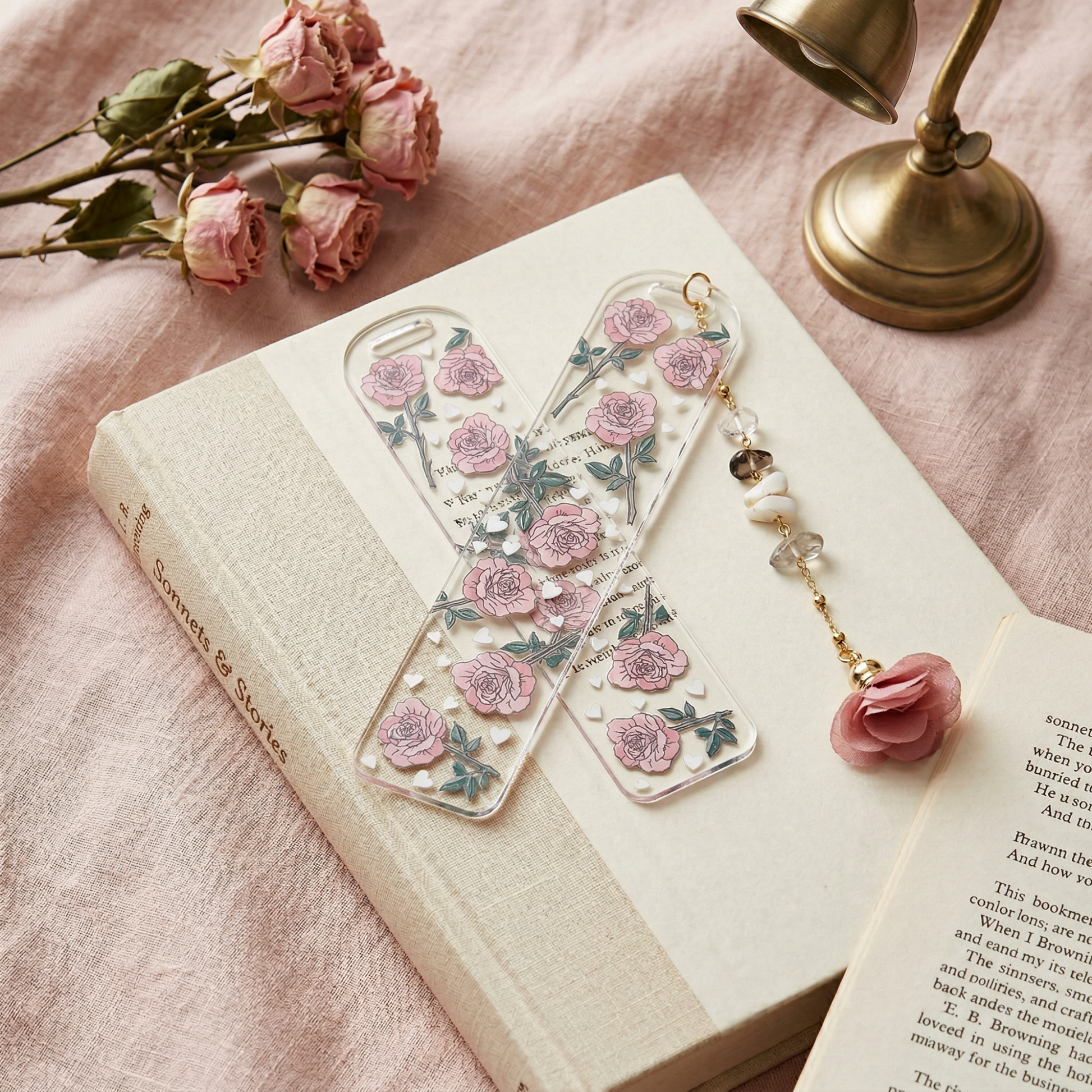 Roses Bookmark