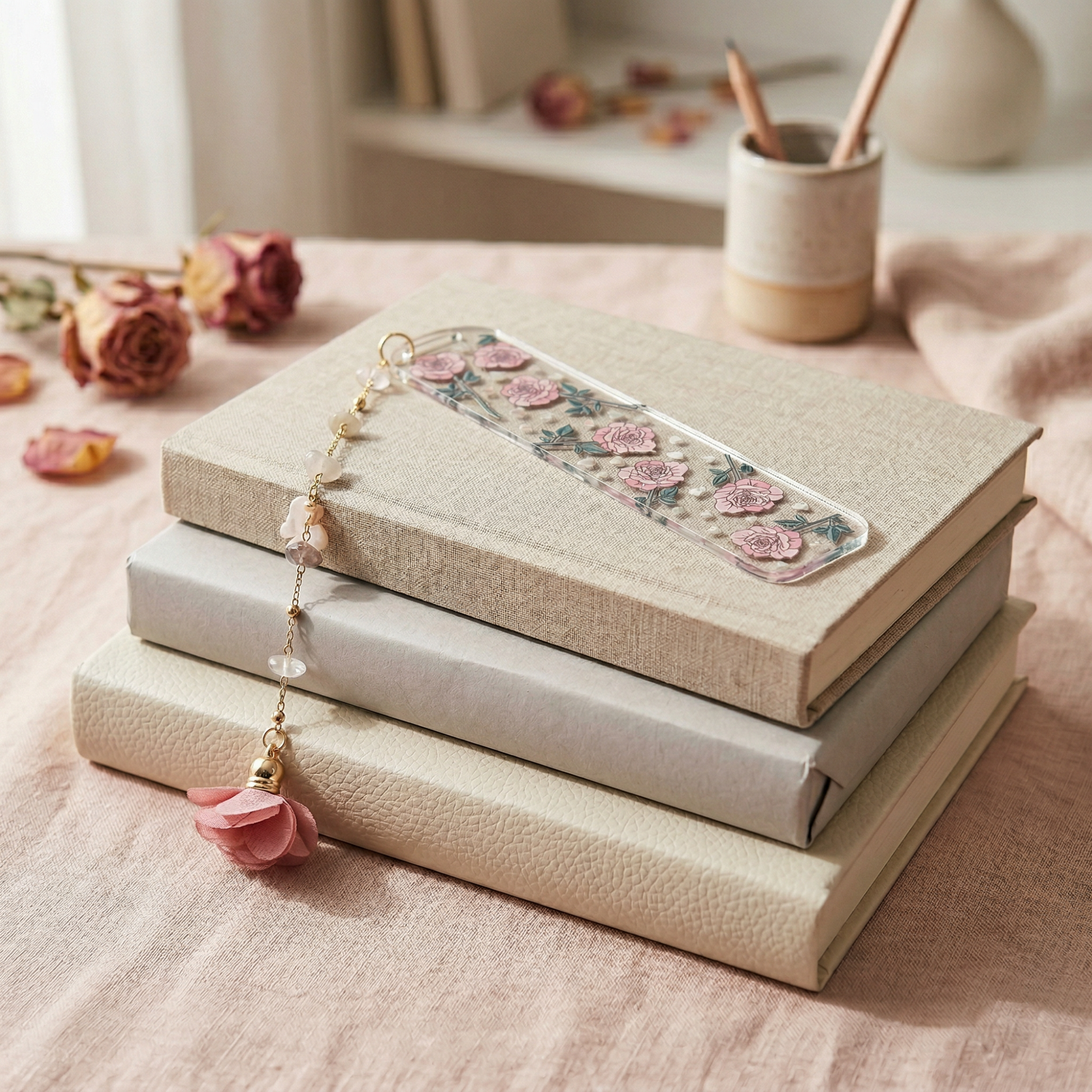 Rose Bookmark