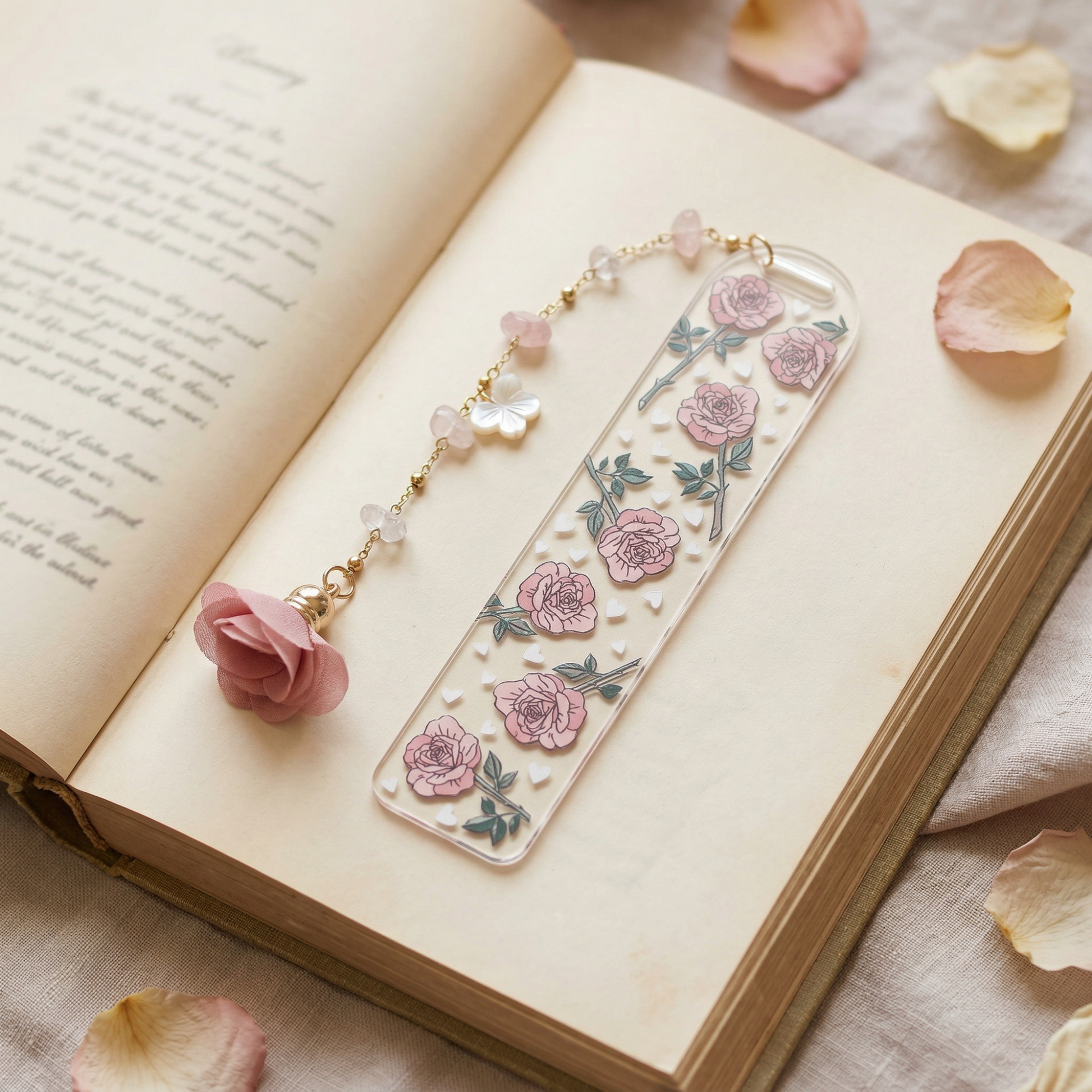 Rose Bookmark
