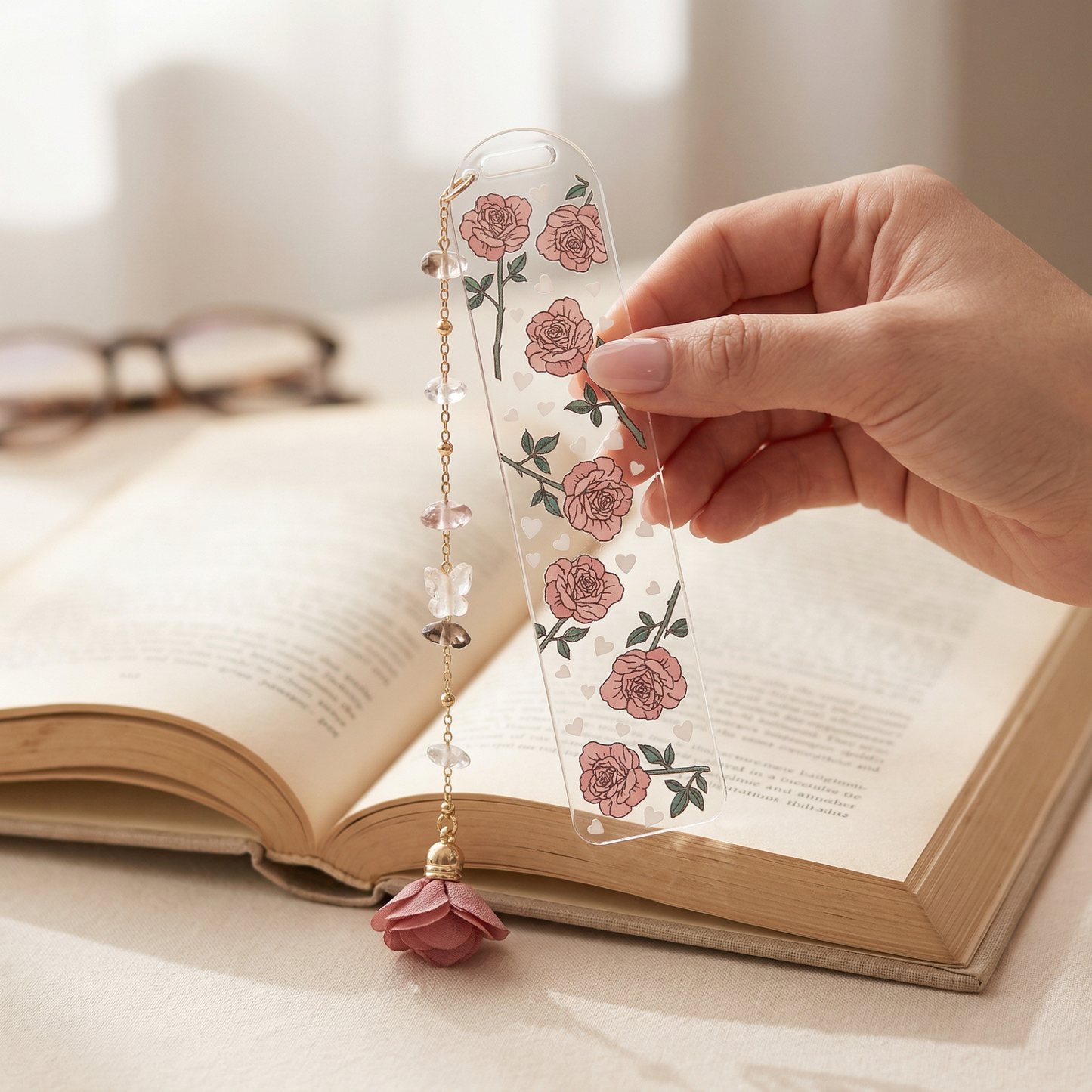 Roses Bookmark