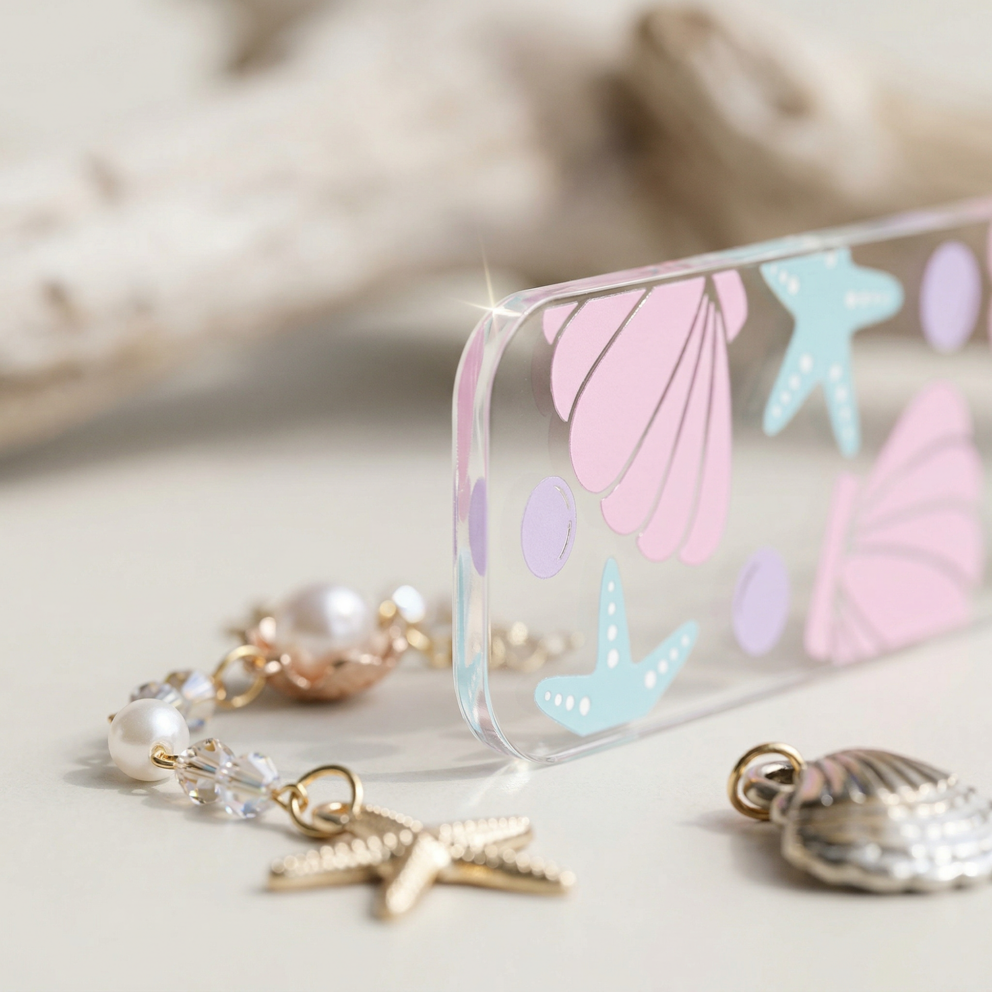 beach themed bookmark
