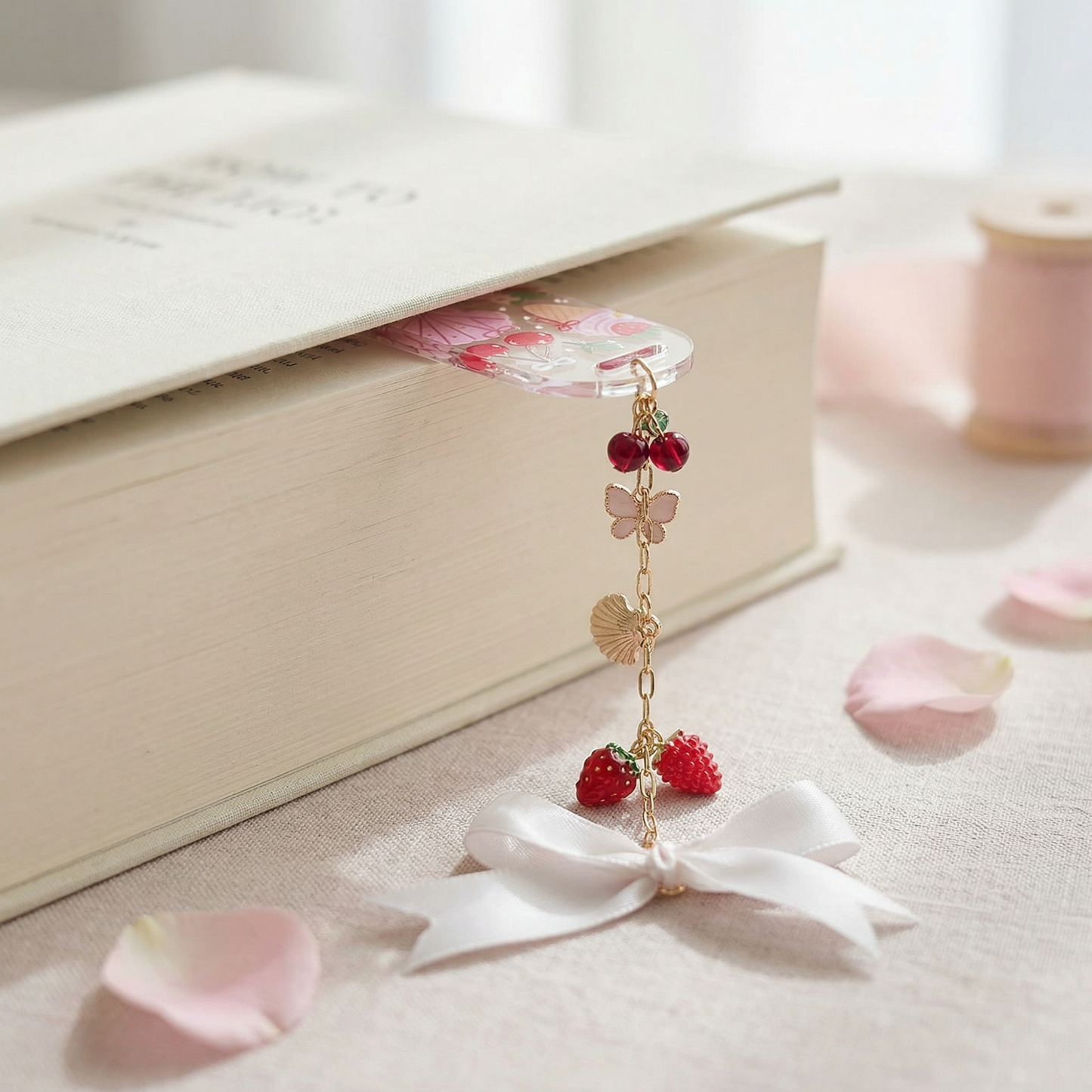 Strawberry Dessert Bookmark