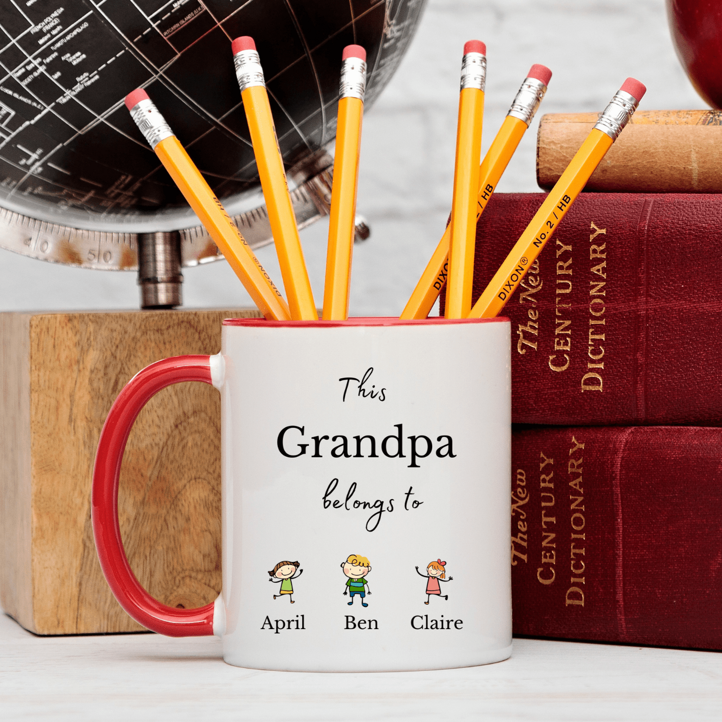 This Grandpa Belongs To Mug