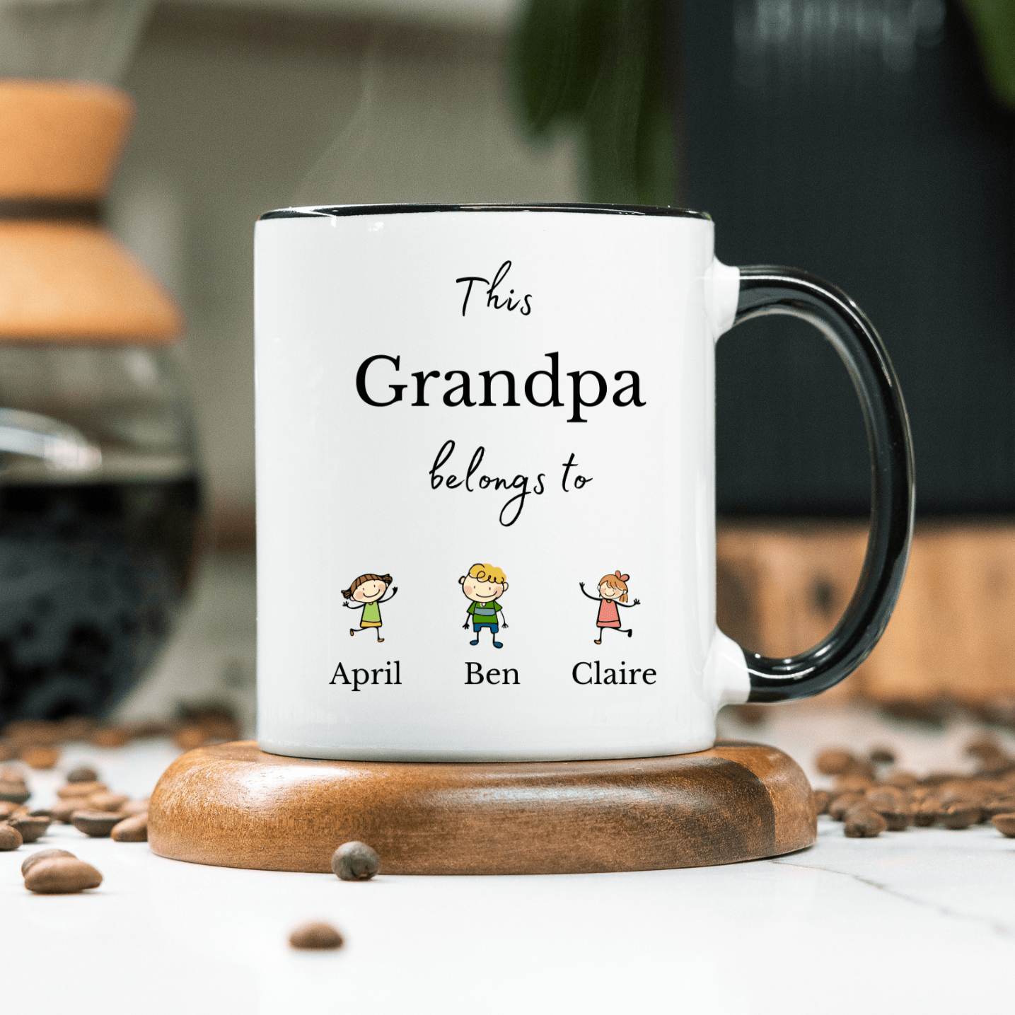 This Grandpa Belongs To Mug