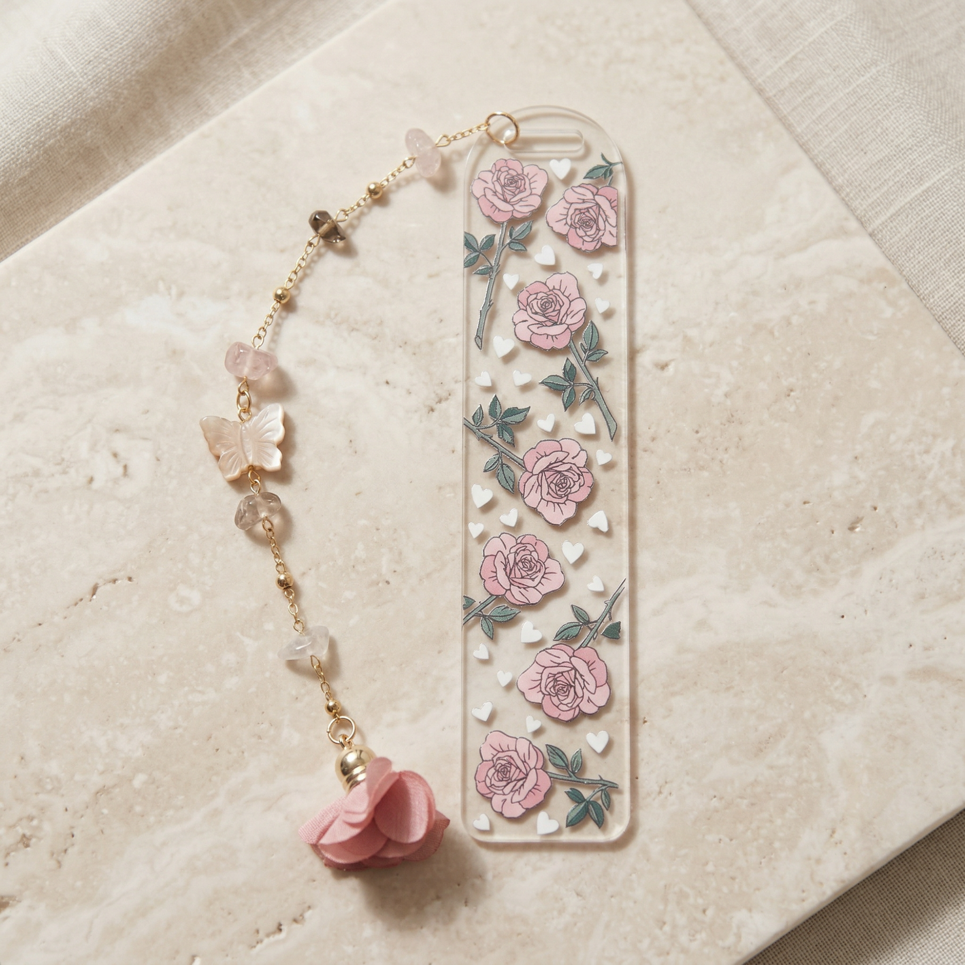 Rose Bookmark