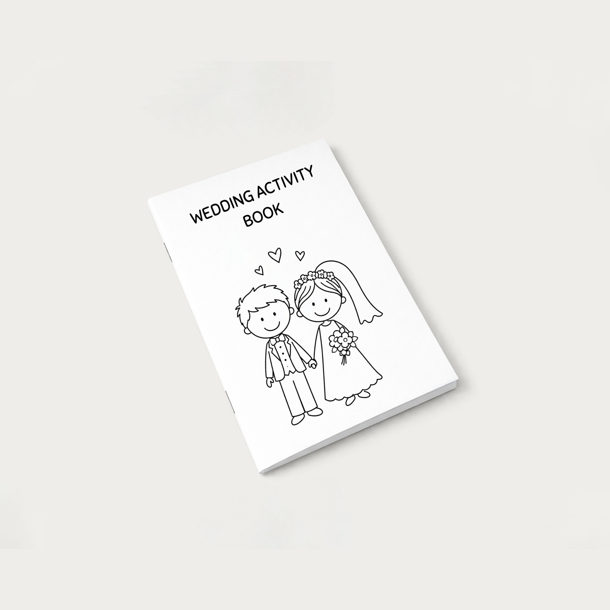 Kids Wedding Day Activity Book