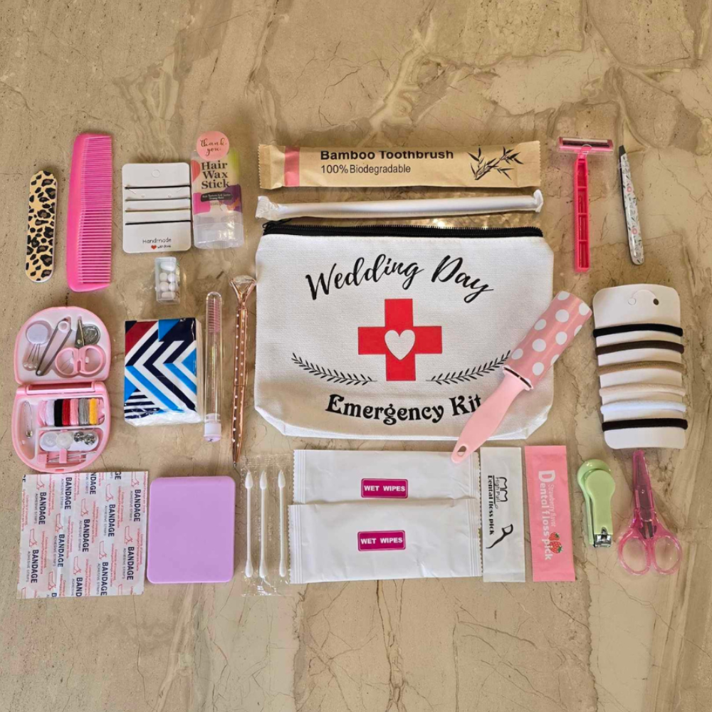 Wedding emergency kit