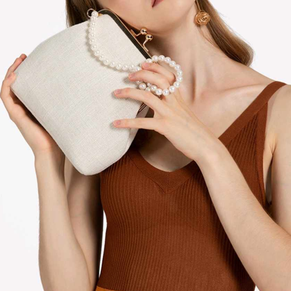 White Pearl Bag