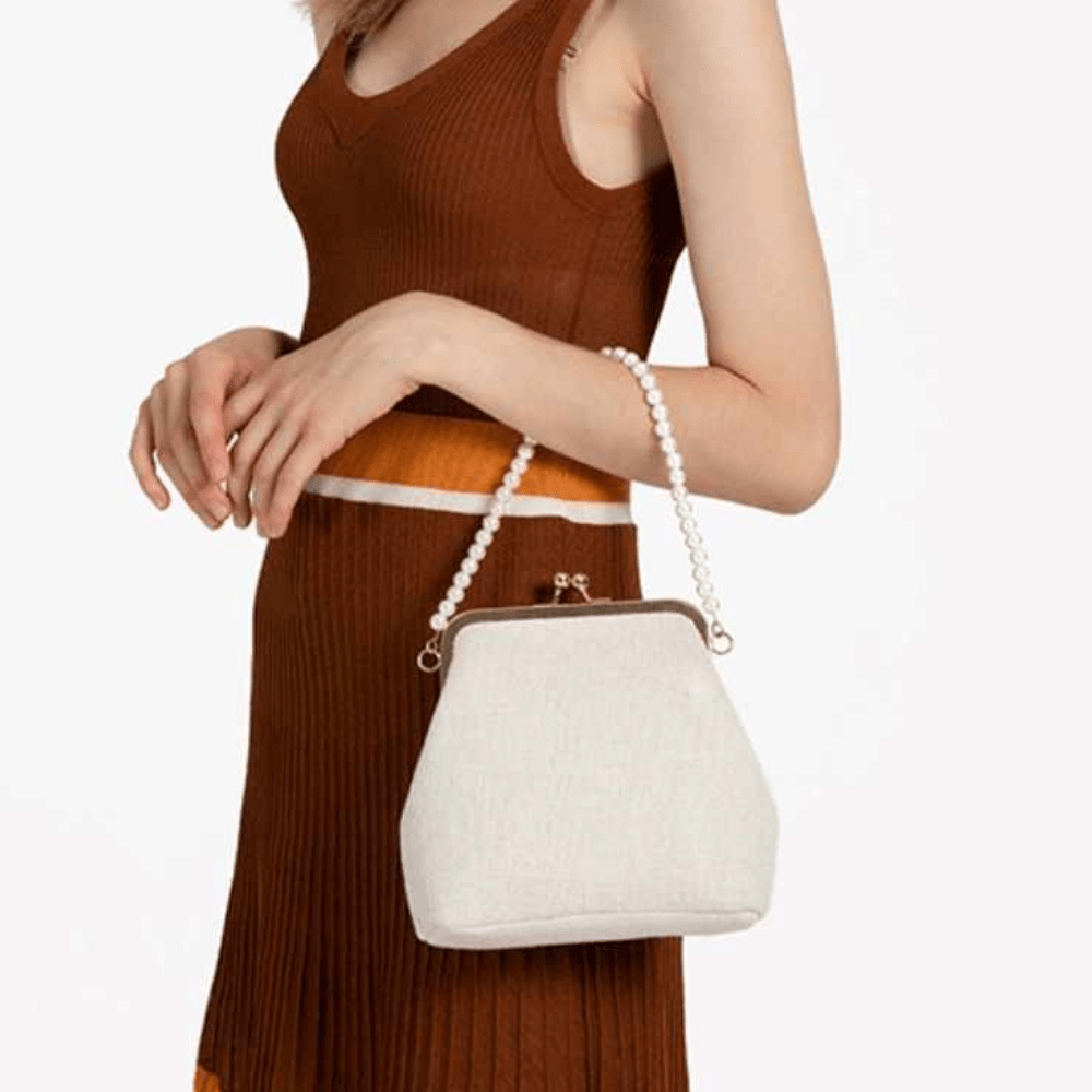 White Pearl Bag