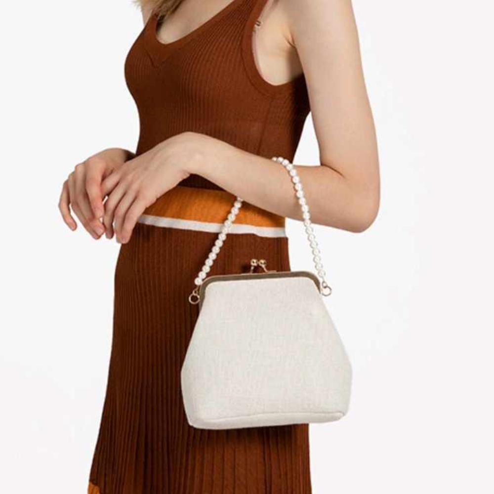 White Pearl Bag