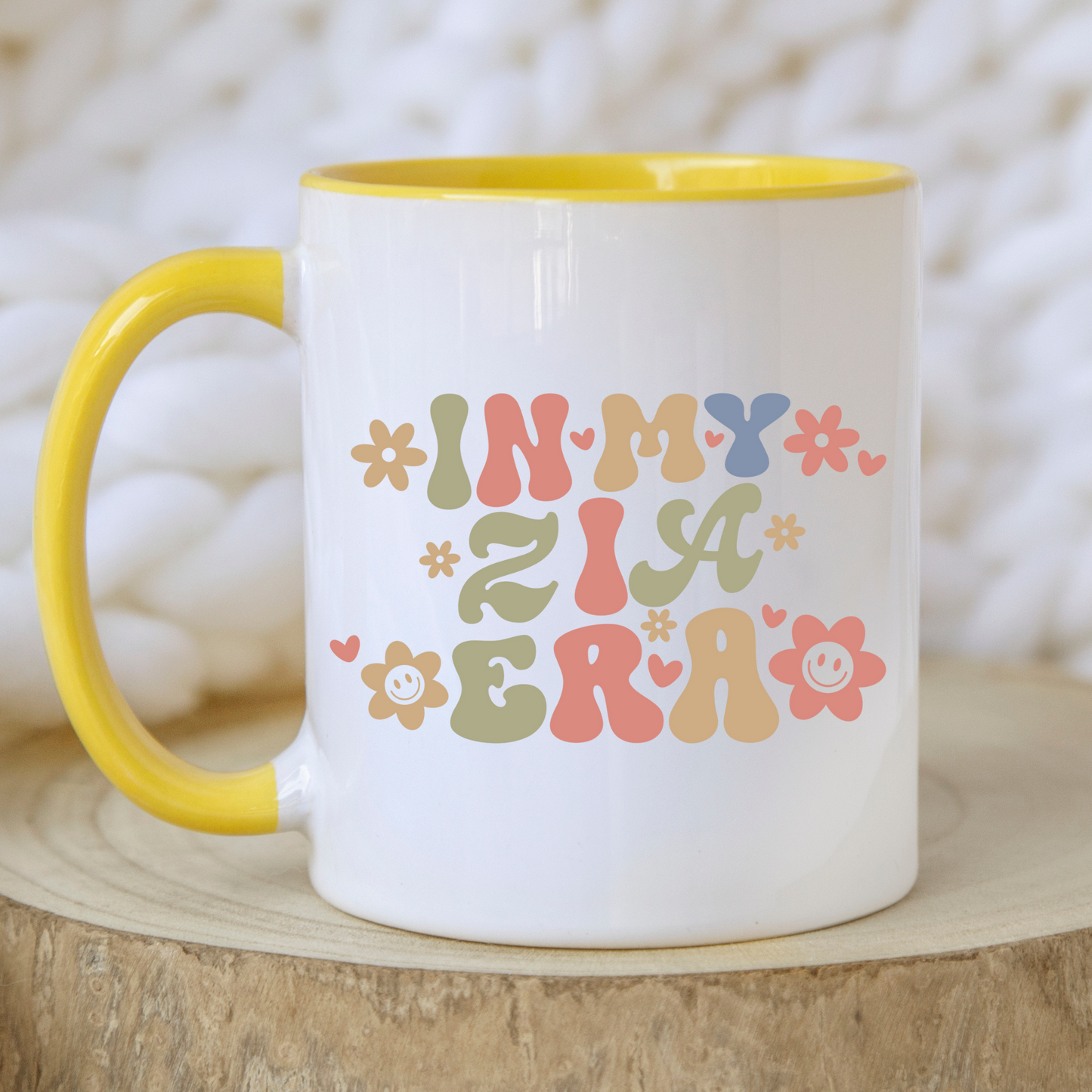 In my Zia Era Mug. Zia Gift. Zia Mug. Gifts Zia. Zia Mugs. Zia Gift Ideas. Zia baby reveal gift. Zia baby reveal mug